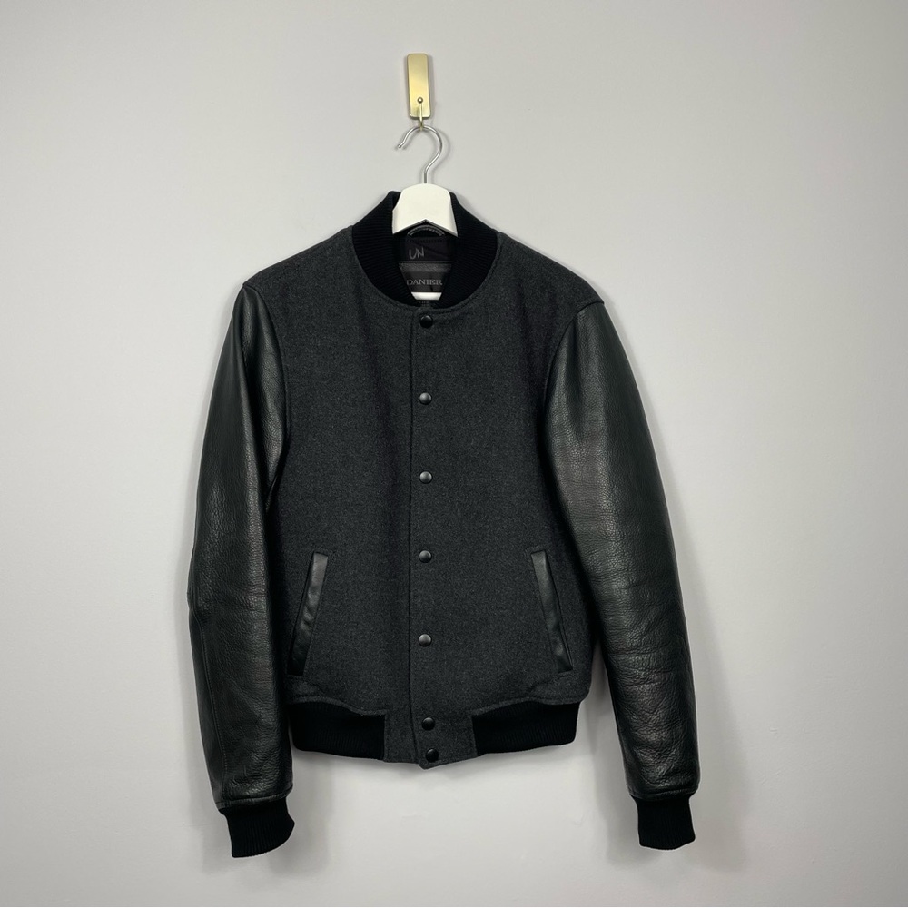 Danier Wool and Leather Bomber Varsity Jacket
